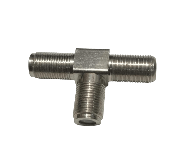 T TYPE F (F-F-F) ADAPTOR 3GHZ