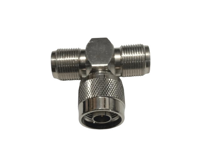 T TYPE N (M-F-F) ADAPTOR 3GHZ