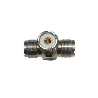 T TYPE UHF (F-F-F) ADAPTOR 3GHZ